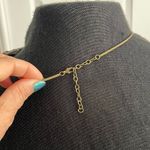 Vintage Necklace Gold & Black Statement Medallion Bib Costume Jewelry Large Photo 4