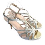 I. Miller Silver Strappy Women's Dressy Party Sandals size 8 new Photo 1