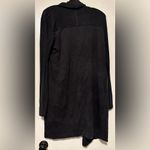 Athleta long black cardigan size S Photo 2