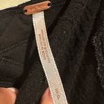 Free People  BLACK CUT OUT SLEEVELESS STRETCH BODYCON RUFFLE SLEEVE CUTOUT DRESS Photo 8