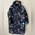 Columbia Boundless days printed floral long down puffer coat 1X NEW Photo 8