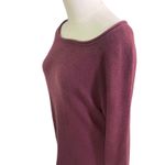 Joie  100% Cashmere Sweater Burgundy Boat Neck Lightweight Pullover Women’s XL Photo 6