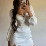 Princess Polly White Mini Dress Photo 0