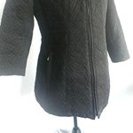 Gallery  Black Quilted Jacket Coat Photo 2