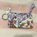 Vera Bradley  money and card holder with key ring Photo 1