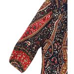 Skies Are Blue Paisley Shift Dress Photo 6