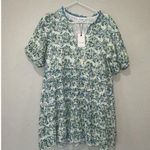 Allison New York Alice Floral Eyelet Ruffle Mini Dress Cover Up Size Small 1772 Photo 1