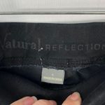 Natural Reflections Platinum Stretch Black Elastic Waist Pull On Skinny Jeans L Photo 2