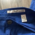 DKNY 3/$15 Jeans Royal Blue Crop Pants size 10 Photo 3
