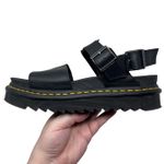 Dr. Martens  “Voss” Black Hydro Leather Sandals Women’s UK 6/US 8 Photo 12