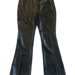 Wild Fable Faux Leather Pull In Pant XXL High Split Flare Hem Dressy 32” Inseam Photo 4