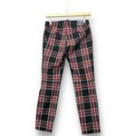 J.Crew Winnie Pant Women's Size 00 Royal Tartan Plaid Pants Retro Holiday Preppy Photo 3