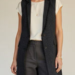 Eileen Fisher  Long Organic Cotton Vest / Duster Size XS Photo 0