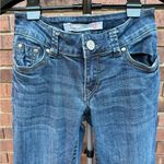 Tin Haul Denim Blue Jeans Flared Size 25 R Wide Leg Flares Boot Cut EUC Photo 3