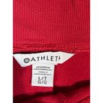 Athleta Red Tencel Lyocell Blend Jogger Pants Womens Size LG tall pockets Photo 3