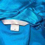 Victoria's Secret Victoria’s Secret Electric Blue Satin Slip Dress Photo 5