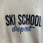Aerie  Ski School Dropout Sweater Cream Medium Photo 8