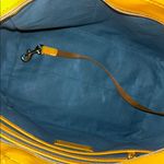 Dooney & Bourke  Bright Yellow Patent Leather Tote Bag Photo 13