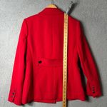 Carmen Blazer Jacket Womens S Red Long Sleeve Blazer Career‎ Professional Dressy Photo 5