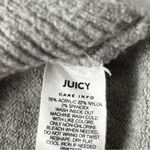 Juicy Couture Gray Lace-Up Sweater Photo 8
