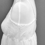 Nella Fantasia White Tank Top M Fringe Pompom Trim Size M Photo 3