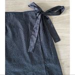 Something Navy NWT  Sequin Wrap Midi Party Skirt Photo 6