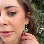 Free People Dangly retro silver earrings / can be worn 2 ways Photo 1