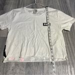 PINK - Victoria's Secret White PINK Logo T-Shirt; Medium Women’s Photo 5