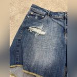 Refuse Distressed Denim Jean Dressy Shorts Size Large Stylish Photo 6