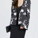 Stylestalker  Medium Floral Blazer Statement Sleeves Lightweight Trendy NWOT Photo 3