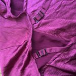 ASTARS magenta satin slip midi dress XS Pink Photo 4