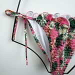 Lost + Wander  Meet me in Bali Strapless Top & Smocked Bottom Bikini Set Small Photo 2