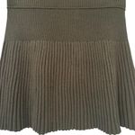 Aerie NWT,  Take Charge Stretchy Ribbed Knit Green Sweater Skirt, Sz S Photo 3