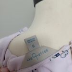 Belle Sky lavender floral ruffle cold shoulder blouse size small Photo 7