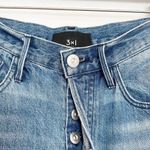 3 X 1 Denim Button Fly Higher Ground Boyfriend Slim Distressed Jeans Size 25 Photo 4