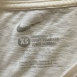 Nike  Graphic Just Do It Tee Classic T-Shirt 100% Cotton White Red Shirt XS EUC Photo 2