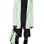 NWT! Rains Unisex Waterproof Jacket in Mineral Photo 2