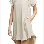 Umgee Loveable Fish Tail High Low Linen Cotton Dress Photo 0
