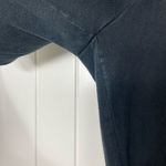 PINK - Victoria's Secret PINK Victoria’s Secret women’s black‎ decorated decal logo blue yoga leggings M Photo 1