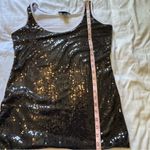 Ashley Stewart  Black Sequin Tank Top Sz 12 Photo 0