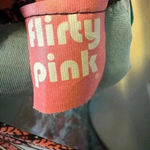 Flirty Pink floral print open back Green jumpsuit Size M Size M Photo 9