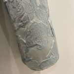 Grace Chuang floral jacquard formal blazer evening jacket pewter grey blue Gray Photo 6