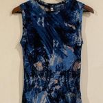 Lucy Activewear Lucy Women's Fitness Tank Top Blue Glacier Print Small RARE Photo 0