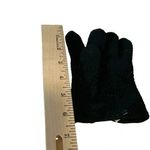 Vintage Italian Crochet Fishnet Gloves by Calvone Elegant Stretch Dress Gloves Black Photo 9