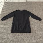 Old Navy NWT sold Navy Petite dark Gray Sweatshirt Dress Sz MP Photo 4