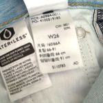 Levi's Low Pro Straight Jeans Light Wash Cotton Sz 26 L31” Photo 7