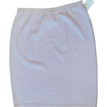 St. John New  Lavender Wool-Blend Knit Skirt, Size 12 Photo 0