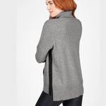 Sweaty Betty Hampstead Cashmere Sweater Long Sleeve Turtleneck Gray Size Small Photo 1