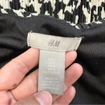 H&M Women’s Pleated Wrapover Midi Dress Longsleeve V-Neck Print in Light Beige L Photo 10