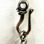 Chan Luu sterling silver and pearl link chain asymmetrical necklace Photo 9